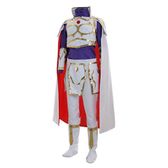 Astricos Fire Emblem Awakening Leif Cosplay Costume – Heroic Battle Uniform with Cloak - Astricos