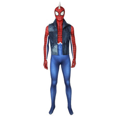 Astricos Hobart Brown Punk-Rock Spider-Man Cosplay Suit for Enthusiasts - Astricos