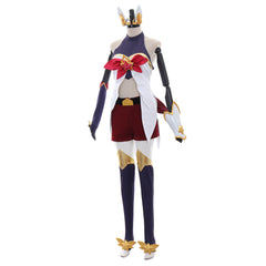 Astricos Jinx Cosplay Costume - Star Guardian Magic Girl Combat Uniform - Astricos