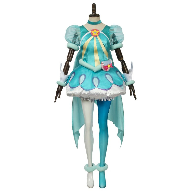 Astricos Cure Milky Lala Hagoromo Cosplay Costume - Premium Anime Dress - Astricos