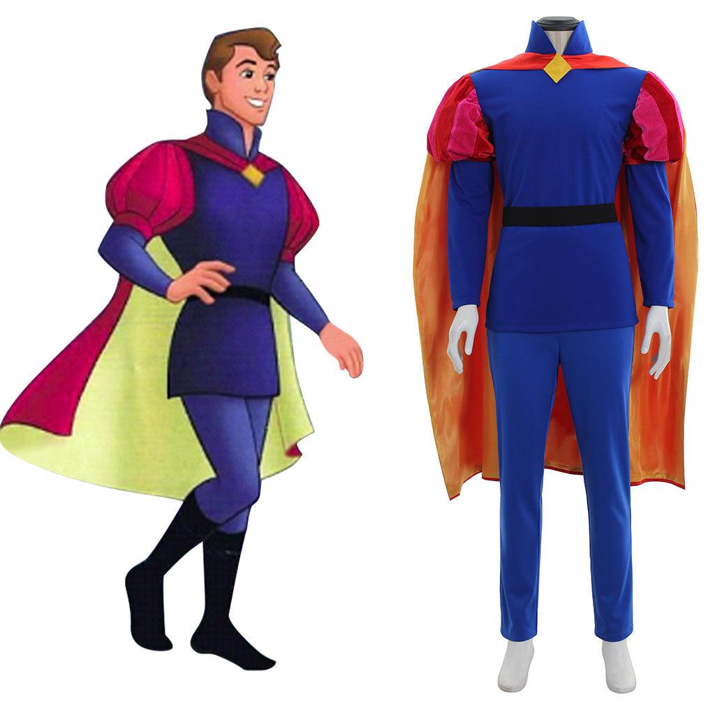 Astricos Disney Sleeping Beauty Aurora & Prince Phillip Cosplay Costumes for Couples - Astricos