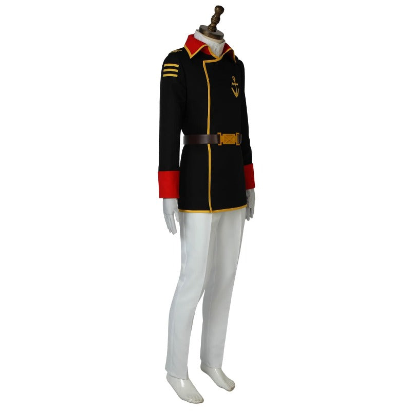 Astricos Juzo Okita Space Battleship Yamato Cosplay Costume for Halloween and Anime Events - Astricos