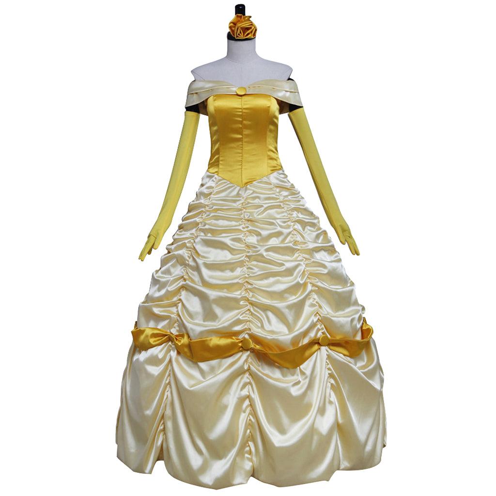 Astricos Belle Cosplay Costume Series | Elegant Disney Princess Dress for Halloween & Cosplay - Astricos