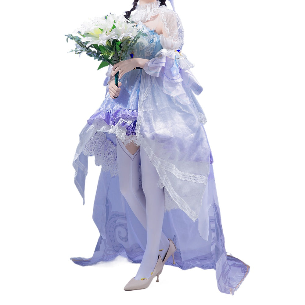 Astricos Da Qiao Wedding Dress Cosplay Costume - Embrace Elegance from Honor of Kings - Astricos