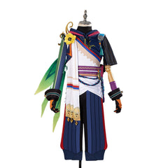 Astricos Cosplay Costume - Genshin Impact Ultraviolet Design with Ear Accessories, Ideal for Halloween - Astricos