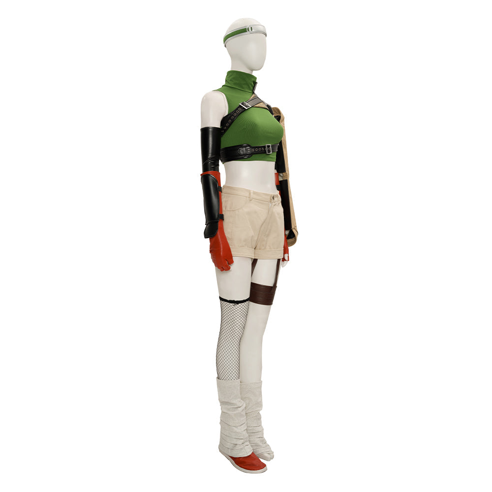 Astricos Yuffie Kisaragi Cosplay Costume from Final Fantasy VII - Premium Halloween and Festival Outfit for Women - Astricos