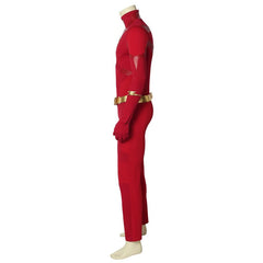 Embrace Speed with Astricos' The Flash Season 8 Barry Allen Cosplay Jumpsuit - Astricos