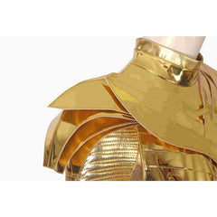 Astricos Diana Prince Golden Battle Armor Cosplay Costume for Halloween and Carnival - Astricos