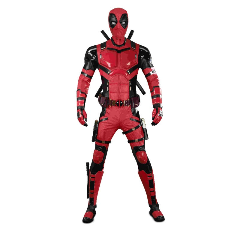 Astricos Samurai Deadpool Cosplay Costume - Blend of Deadpool & Wolverine | Movie and TV Series - Astricos