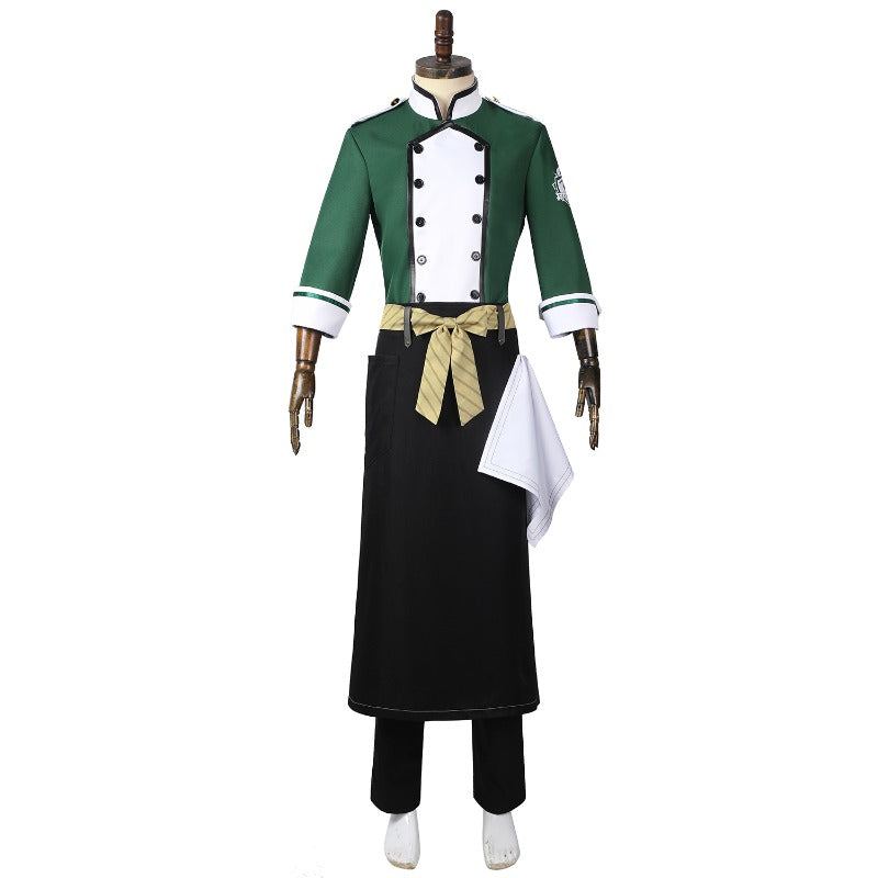 Astricos NRC Chef Silver Riddle Cosplay Costume Set - Customized - Astricos