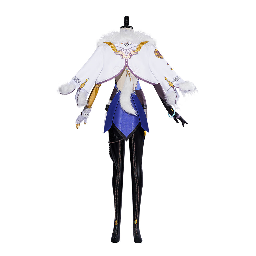 Astricos Yelan Valley Orchid Cosplay Costume - High-Quality Genshin Impact Rick Outfit - Astricos