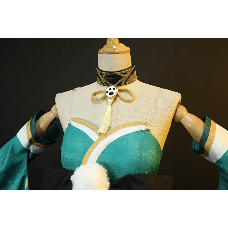 Astricos Genshin Impact Gorou/Ms Hina Cosplay Costume - Perfect for Halloween & Carnival - Astricos