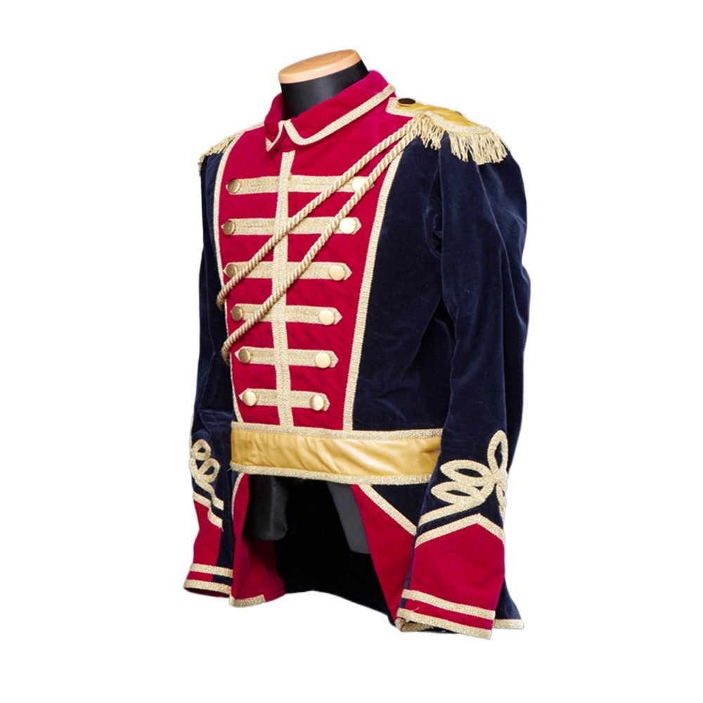 Medieval Military Officer Cosplay Costume - Majestic Ballet Musical Jacket with Hat | Astricos - Astricos