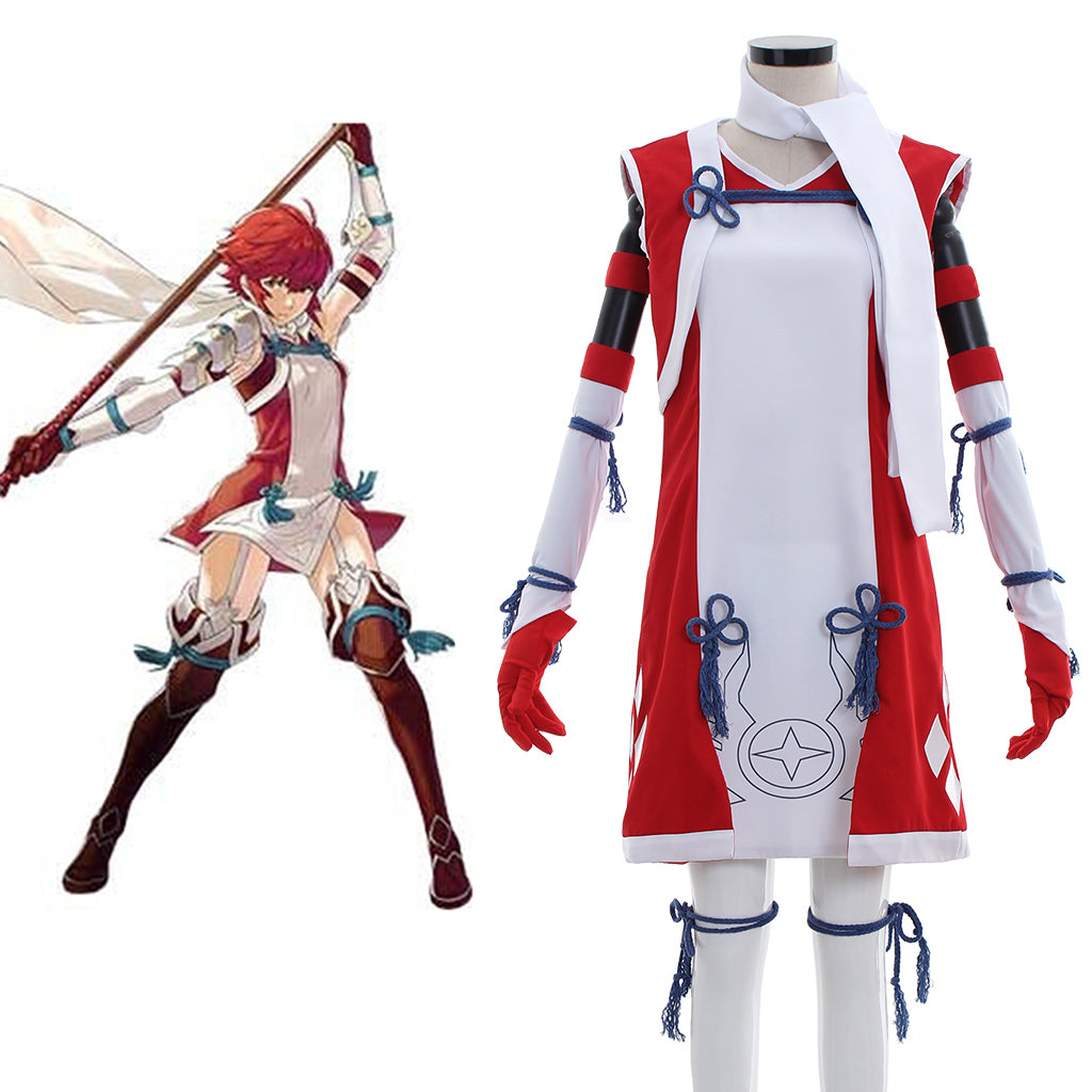 Astricos Hinoka Cosplay Costume | Complete Set for Fire Emblem Role Play & Events - Astricos