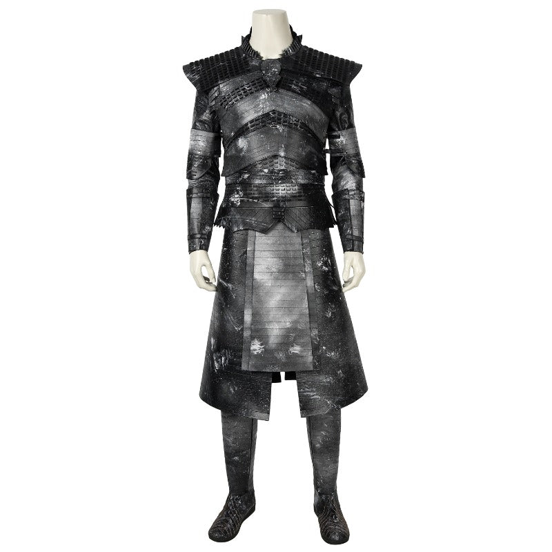 Astricos Game of Thrones Night's King Cosplay Costume – White Walker Commander Roleplay Outfit for Halloween - Astricos