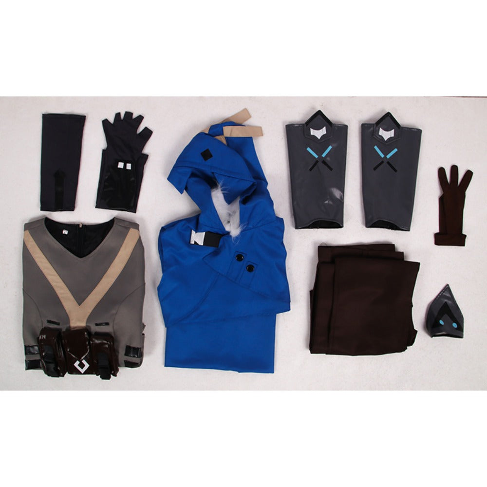 Astricos Sova Cosplay Costume Full Set for Men - Top, Pants, and Cloak | Ideal for Halloween & Carnival - Astricos