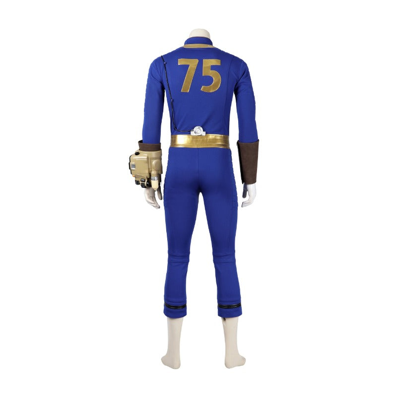 Astricos Vault 75 Cosplay Jumpsuit with Armor for Fallout Fans - Halloween Ready - Astricos