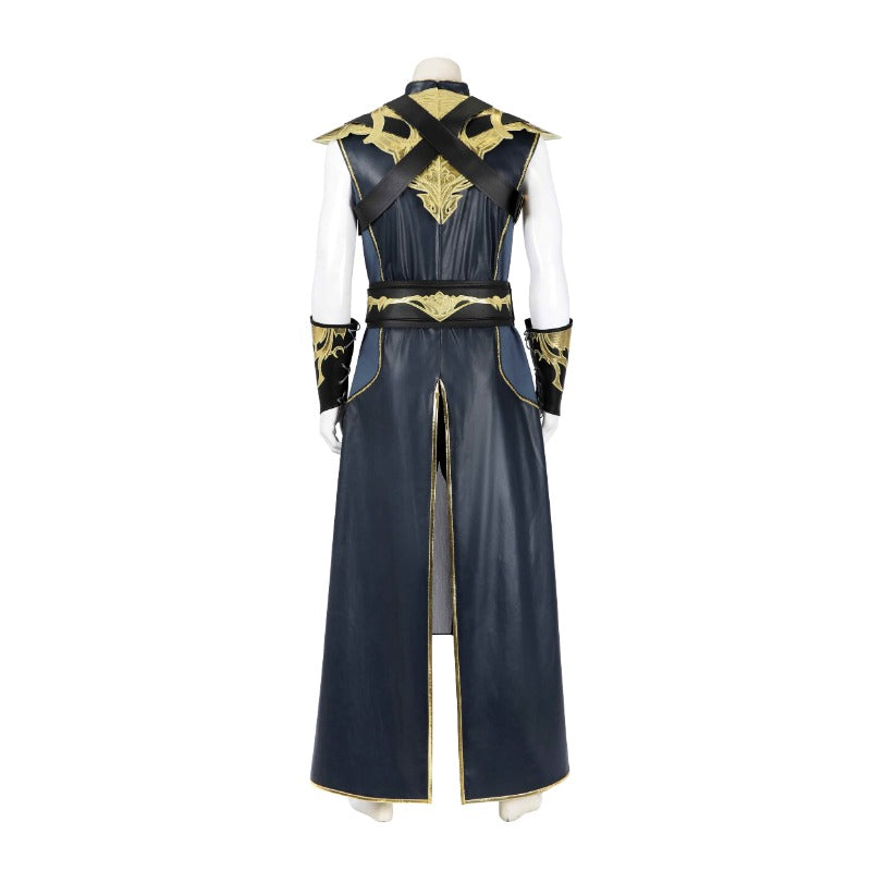 Astricos Male White Dragonborn Sorcerer Full Set Cosplay Costume for Baldur’s Gate 3 Fans - Astricos