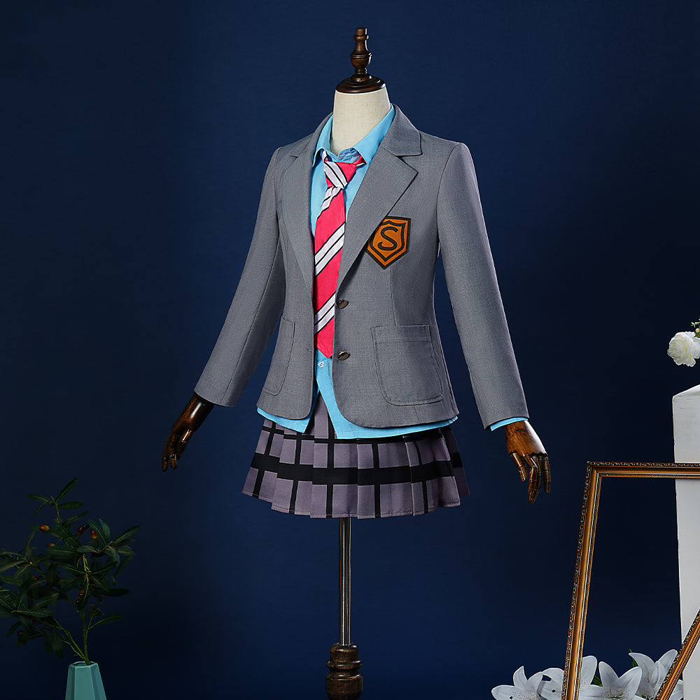 Astricos Kaori Miyazono Cosplay Costume - Vibrant Ensemble from 'Your Lie in April' - Astricos