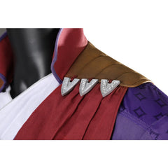 Astricos Gale Dekarios Cosplay Costume - Baldur's Gate Inspired Purple Wizard Full Set for Halloween - Astricos