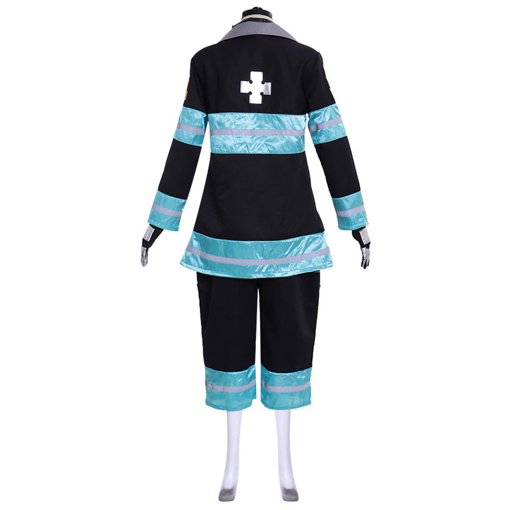 Astricos Enen no Shouboutai Tamaki Battle Suit Cosplay Costume - Embody the Fire Force Hero! - Astricos