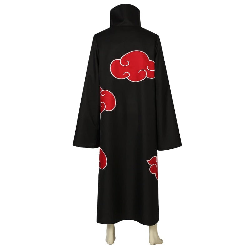 Astricos Naruto Akatsuki Cloak XL Adult Cosplay Robe for Halloween and Anime Events - Astricos