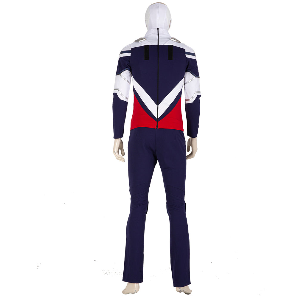 Astricos Falcon Cosplay Costume for Men, Captain Suit, Adult Halloween Outfit, Armored, New - Astricos