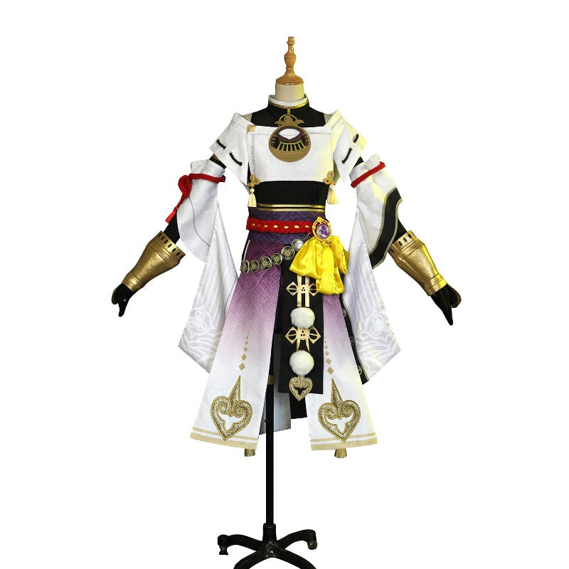 Astricos Kujou Sara Cosplay Costume for Genshin Impact Fans - Astricos