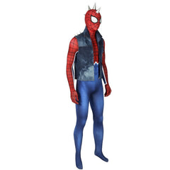 Astricos Hobart Brown Punk-Rock Spider-Man Cosplay Suit for Enthusiasts - Astricos