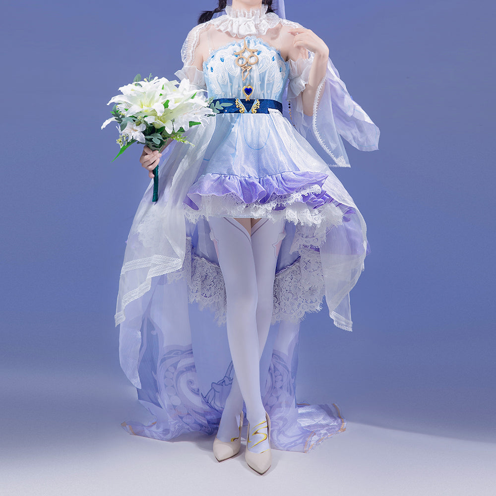 Astricos Da Qiao Wedding Dress Cosplay Costume - Embrace Elegance from Honor of Kings - Astricos