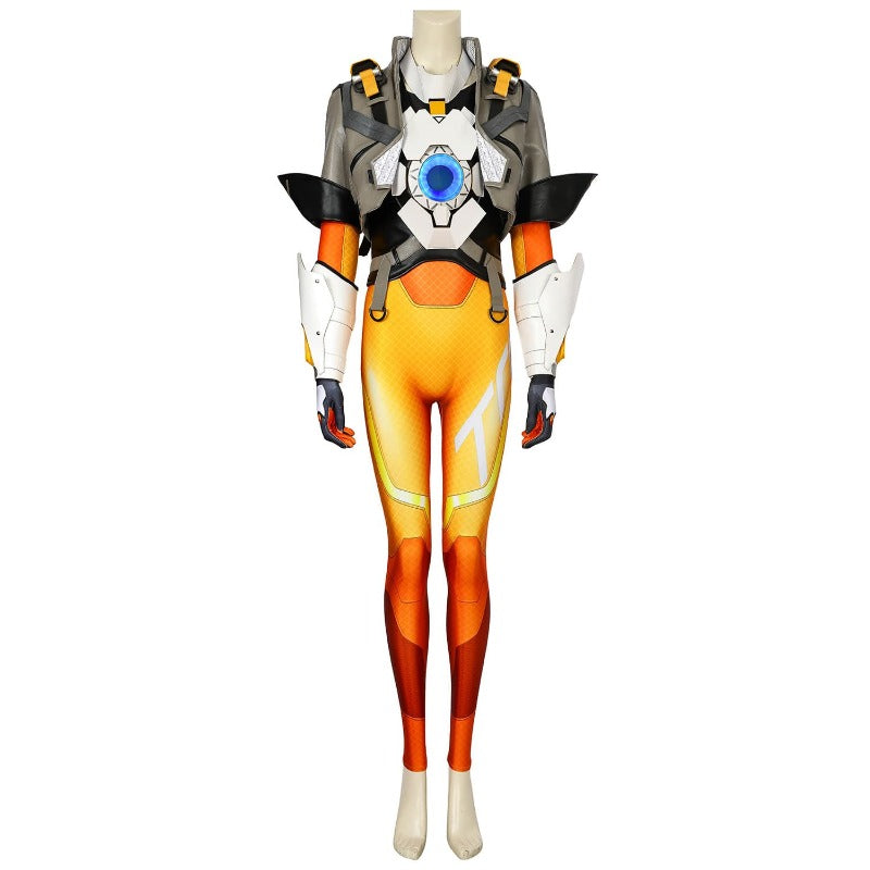 2021 NEW Astricos Tracer Cosplay Costume Full Set - Perfect for Halloween & Events - Astricos