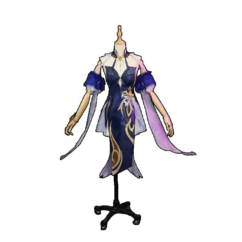 Astricos Ningguang Orchid's Evening Gown Cosplay Costume for Events & Roleplay - Astricos