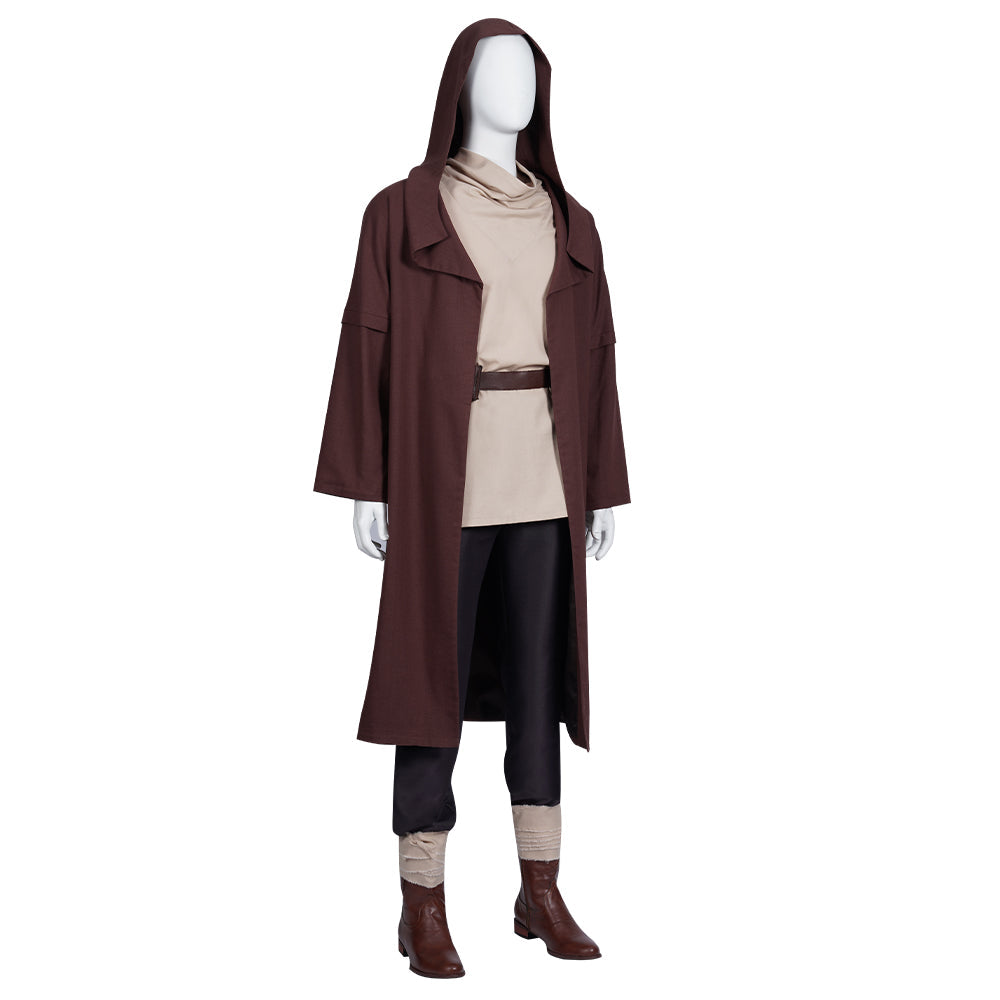 Astricos Obi-Wan Kenobi 2022 Cosplay Costume Set for Men - Authentic Jedi Master Outfit - Astricos