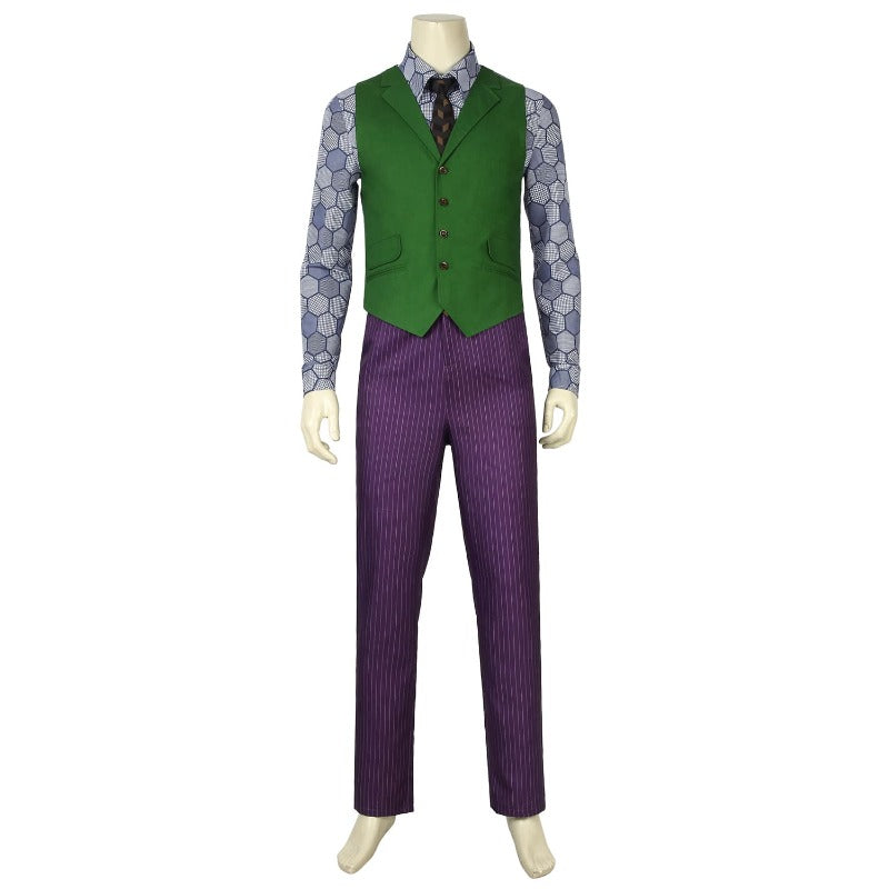 Astricos The Dark Knight Joker Cosplay Costume - Premium Halloween Outfit for Enthusiasts - Astricos