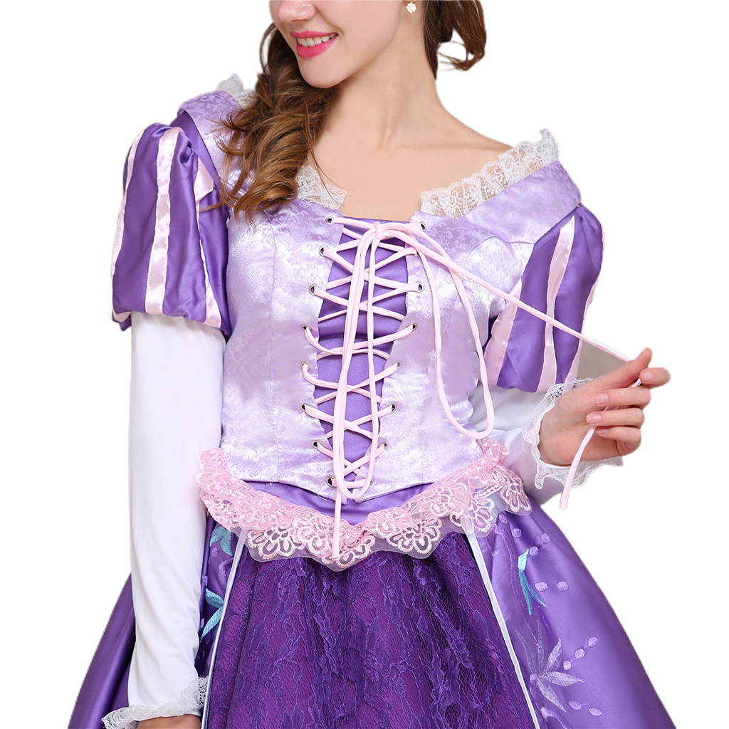 Astricos Disney Tangled Cosplay Costumes | Rapunzel, Naveen, Mother Gothel & More - Astricos