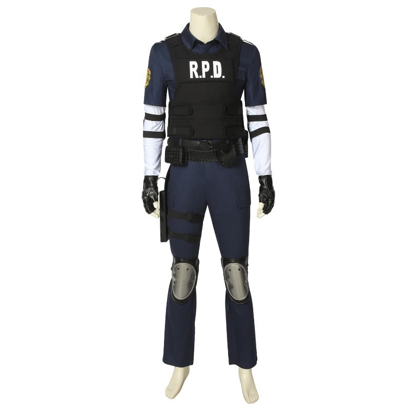 Resident Evil Remake Leon S. Kennedy Astricos Cosplay Costume - Astricos