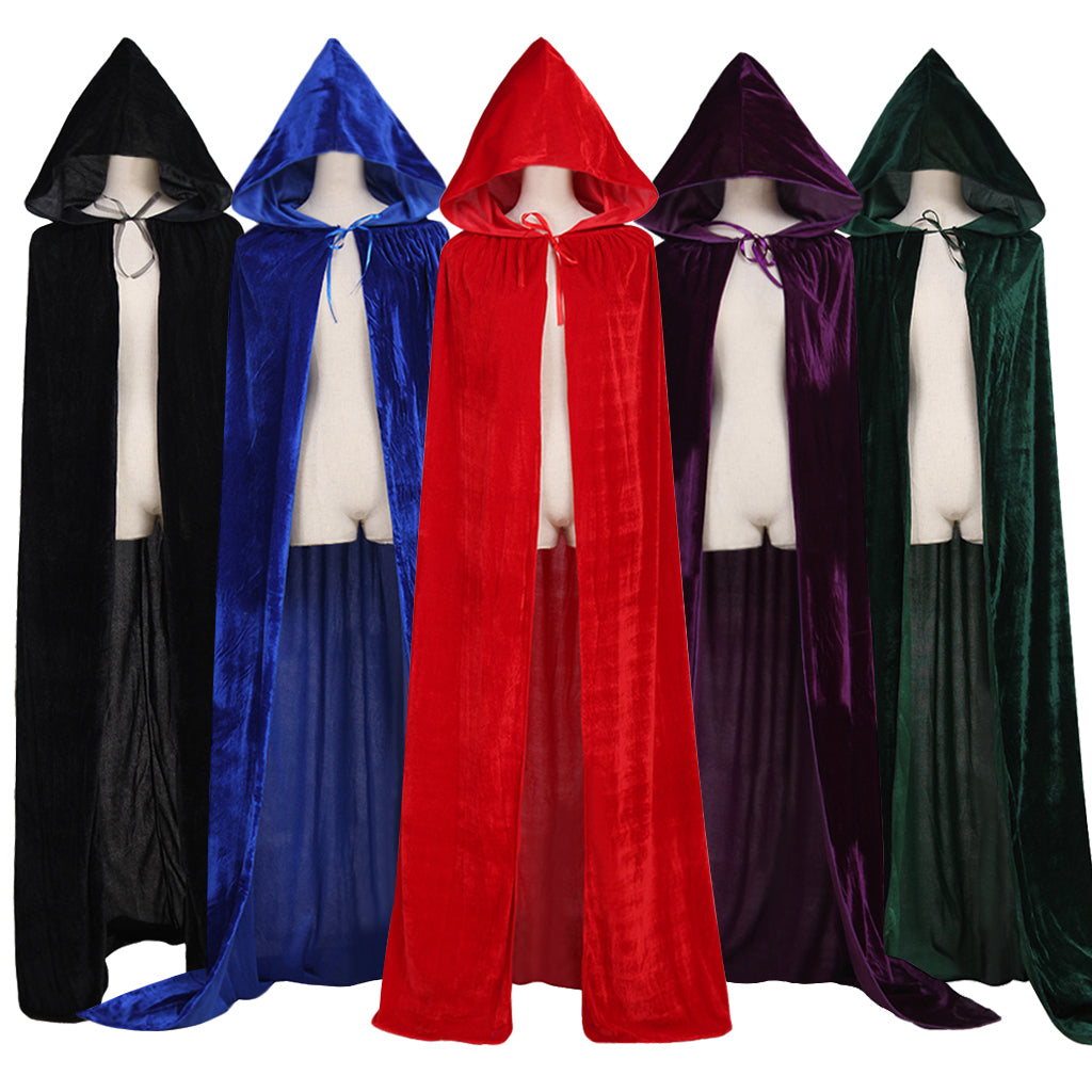 Epic Vampire Cape - Medieval Hooded Robe Cosplay Costume for Enchanting Events - Astricos