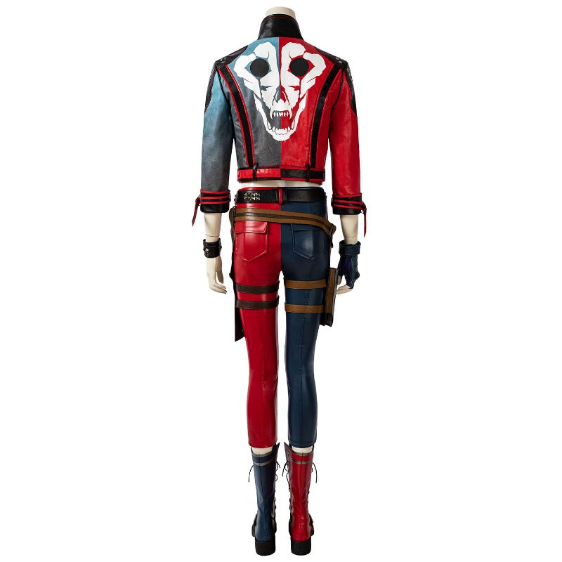 Astricos Harley Quinn Suicide Squad Cosplay Suit - Kill the Justice League Halloween Costume - Astricos