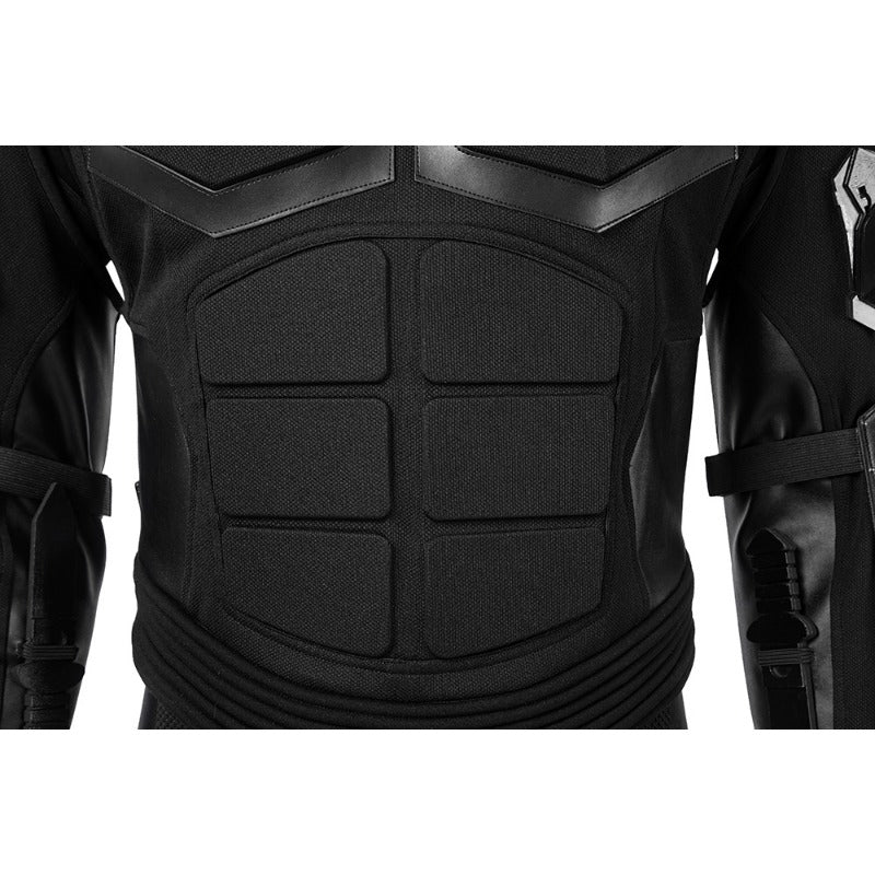 Astricos Black Noir Cosplay Costume - The Boys Inspired Superhero Jumpsuit for Adults - Astricos