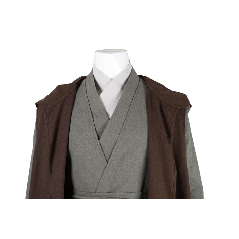 Astricos Obi-Wan Kenobi Cosplay Costume Full Set - Jedi Knight Outfit for Halloween & Carnival - Astricos