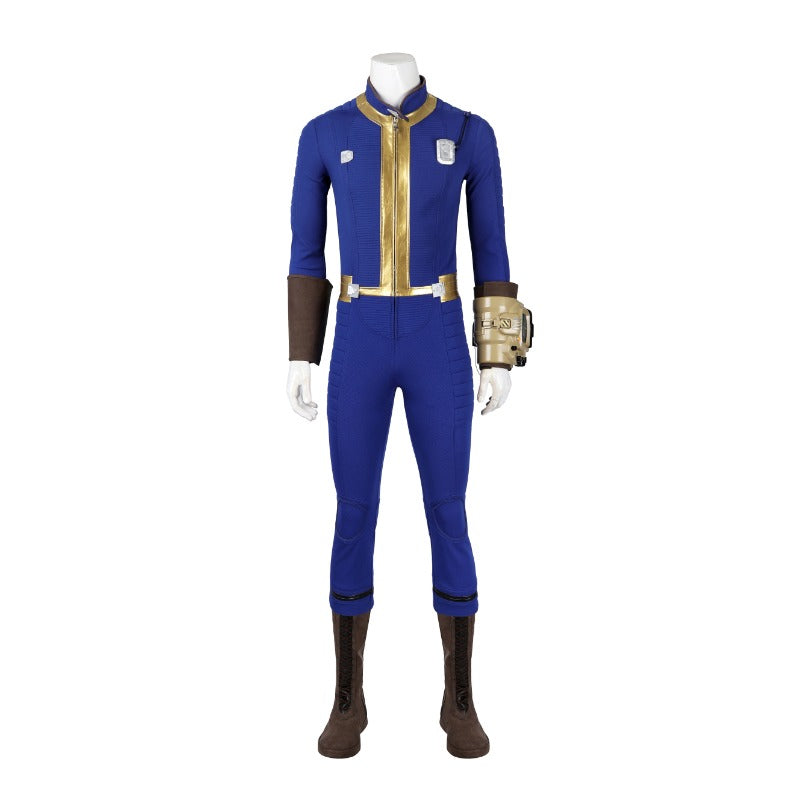 Astricos Vault 75 Cosplay Jumpsuit with Armor for Fallout Fans - Halloween Ready - Astricos