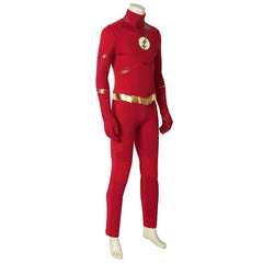 Embrace Speed with Astricos' The Flash Season 8 Barry Allen Cosplay Jumpsuit - Astricos