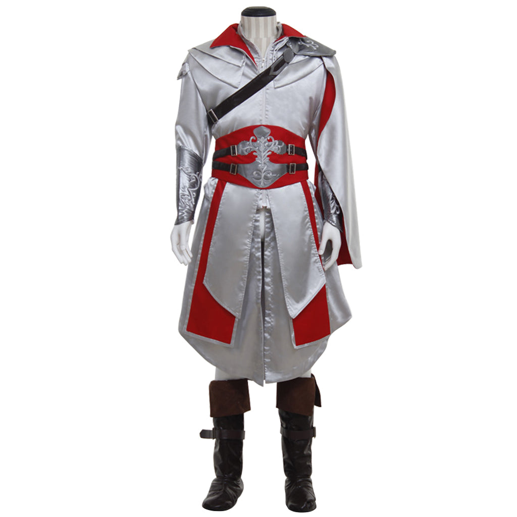 Astricos Elite Cosplay Outfit - Ezio Assassins Connor Sweater Pants Coat Ensemble for Roleplay - Astricos