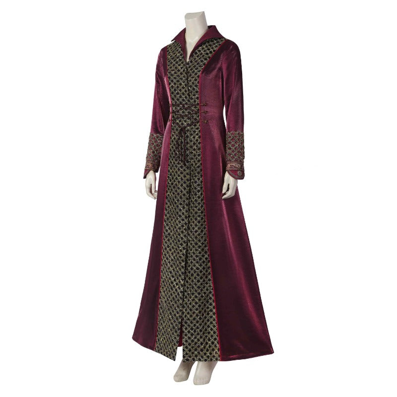 Astricos Rhaenyra Targaryen Cosplay Costume - Long Jacket and Skirt with Earring - Astricos