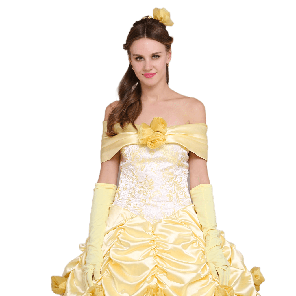 Astricos Belle Cosplay Costume Series | Elegant Disney Princess Dress for Halloween & Cosplay - Astricos