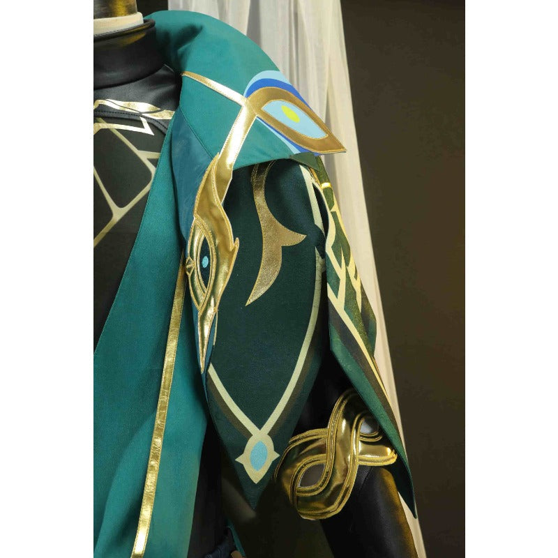 Astricos Alhaitham Cosplay Outfit - Genshin Impact Scholar Halloween & Christmas Costume Set - Astricos