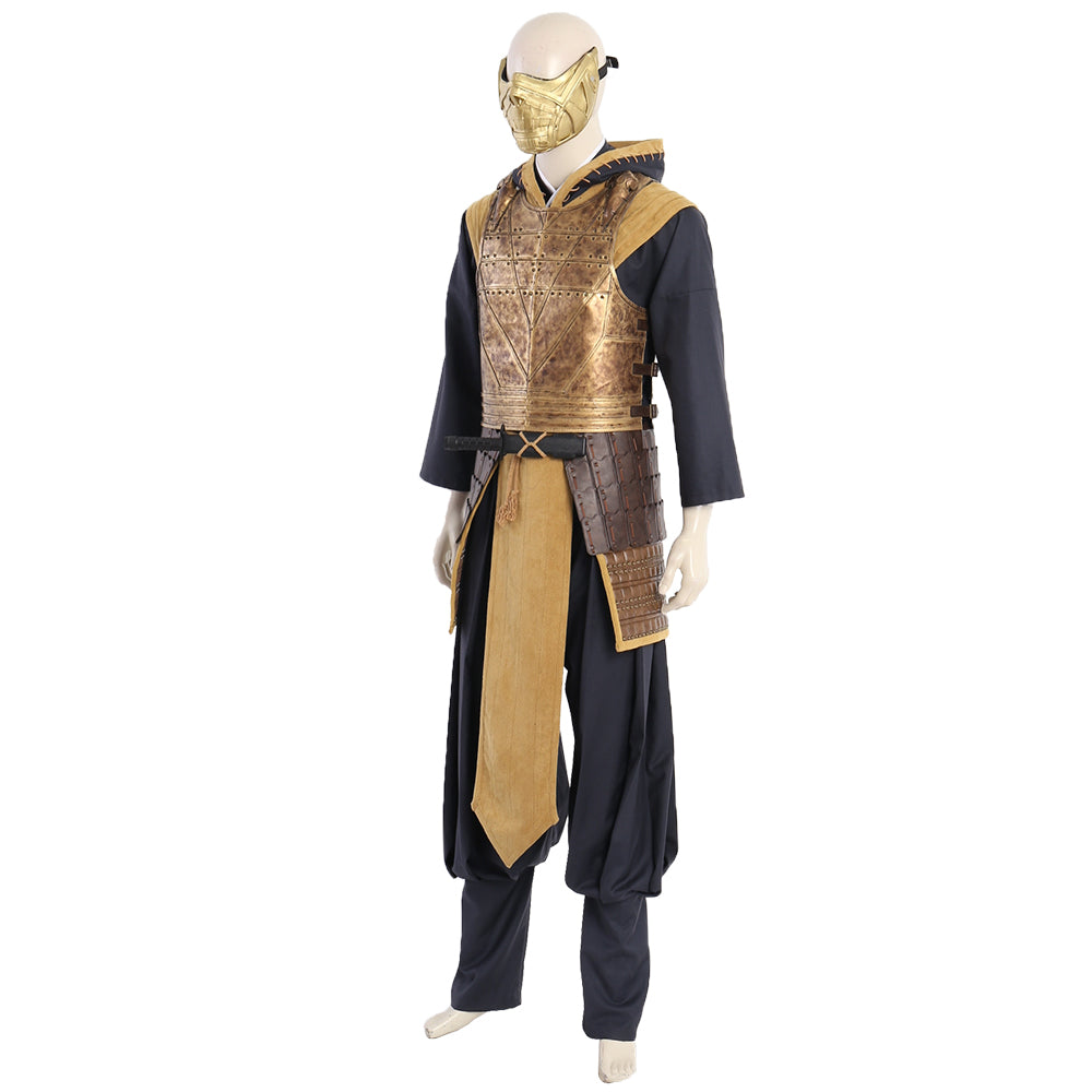 2021 Movie Mortal Kombat Scorpion Hanzo Hasashi Astricos Cosplay Costume - Astricos