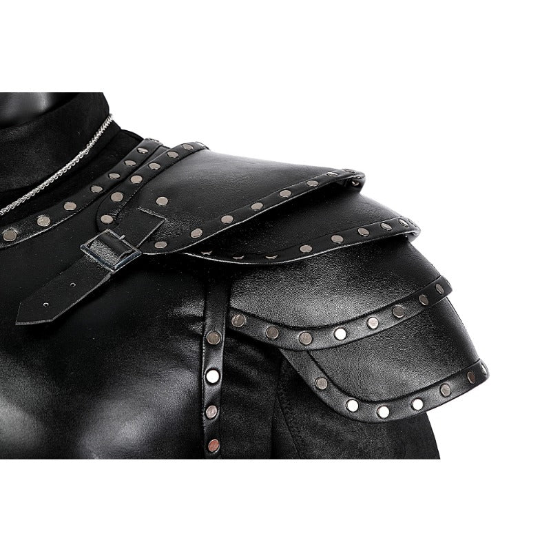 Astricos Geralt of Rivia Cosplay Costume - Men's Premium Halloween Armor Outfit - Astricos