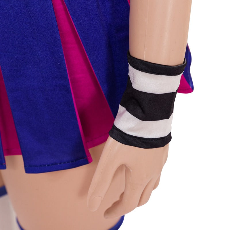 Astricos Juliet Starling Cosplay Costume - Lollipop Chainsaw Inspired Sexy Top and Skirt Set for Women - Astricos