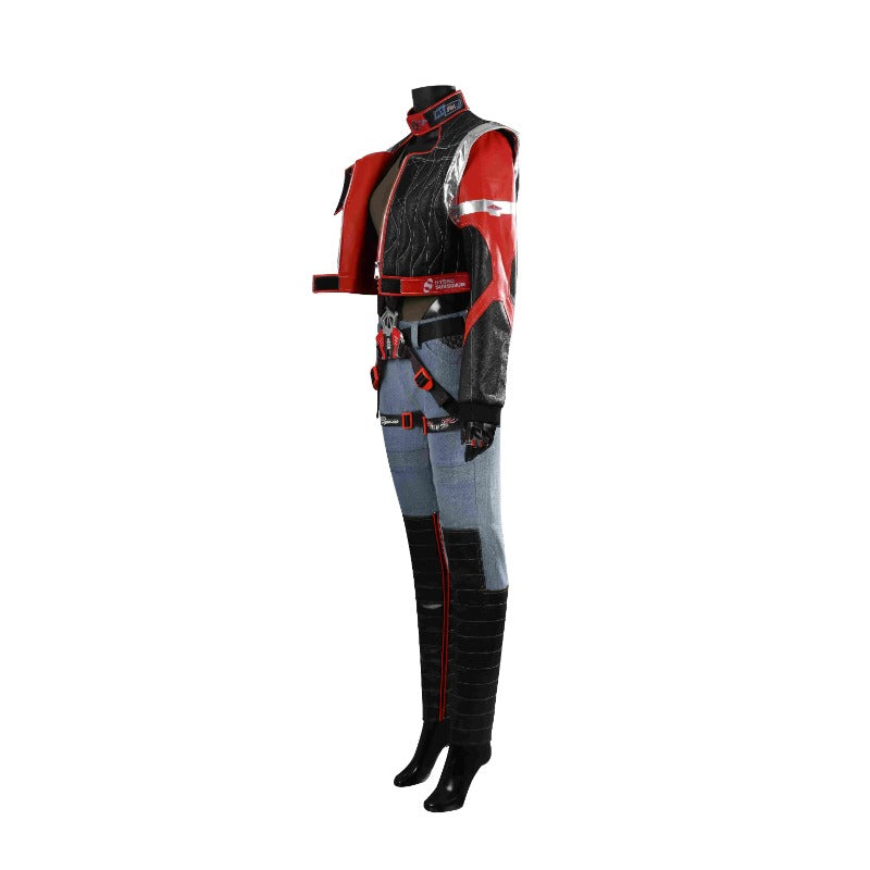 Astricos Palmer Punk Cosplay Costume - Complete Set with Shirt, Pants, Coat, Belts, Boots - Astricos